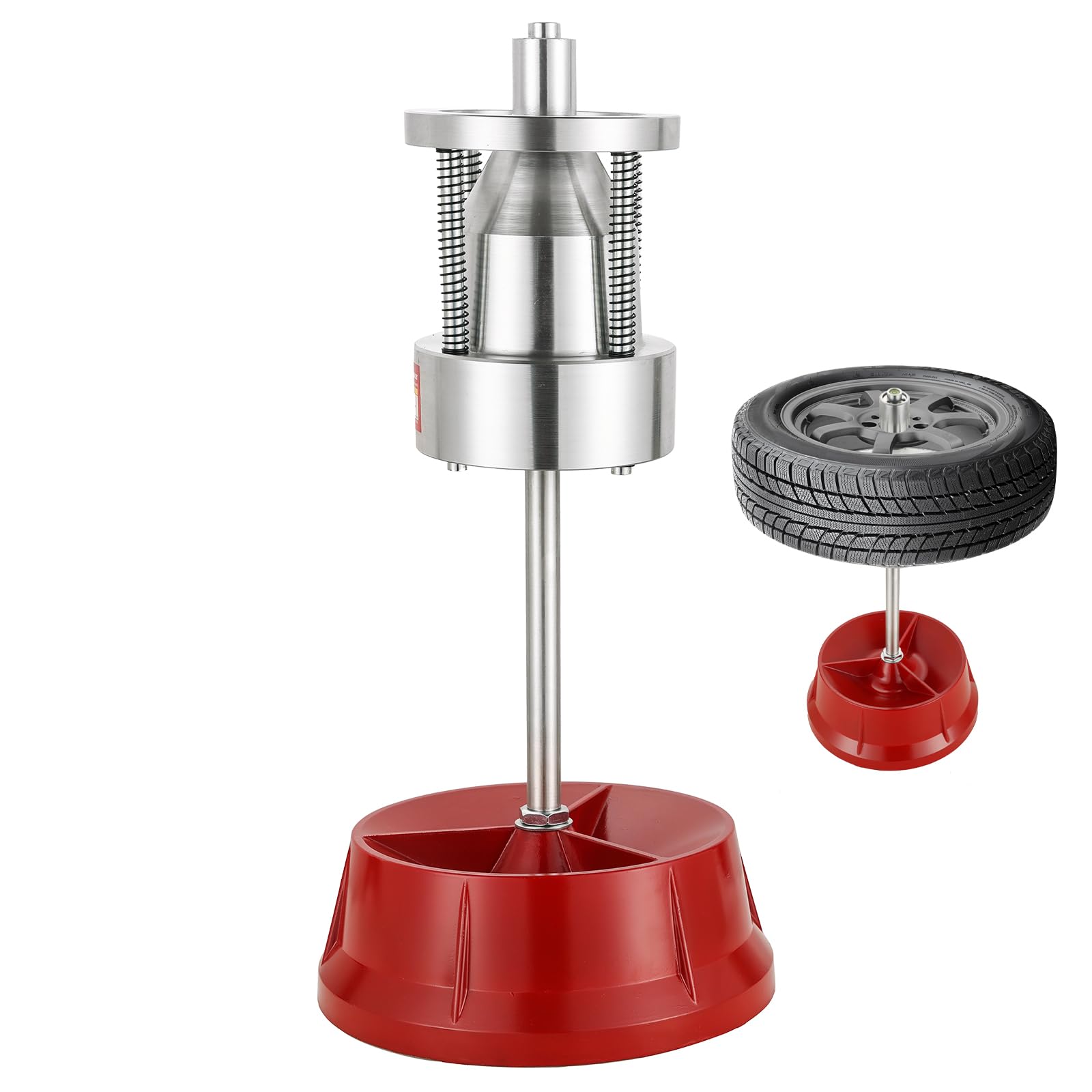 Photo 1 of NYXOVA Portable Bubble Wheel Balancer, Heavy Duty Wheel Balancer with Bubble Level, Tire Balancing for Cars & Trucks, Rim Tire Balancer Machine for Car Light Truck Repair