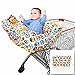 Crocnfrog 2-in-1 Shopping Cart Cover | High Chair Cover for Baby | Large