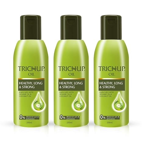 Buy Trichup Healthy Long And Strong Hair Oil 200ml Pack Of 3