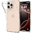 Spigen Liquid Crystal Designed for iPhone 16 Pro Max Case [Military-Grade Protection] - Crystal Clear