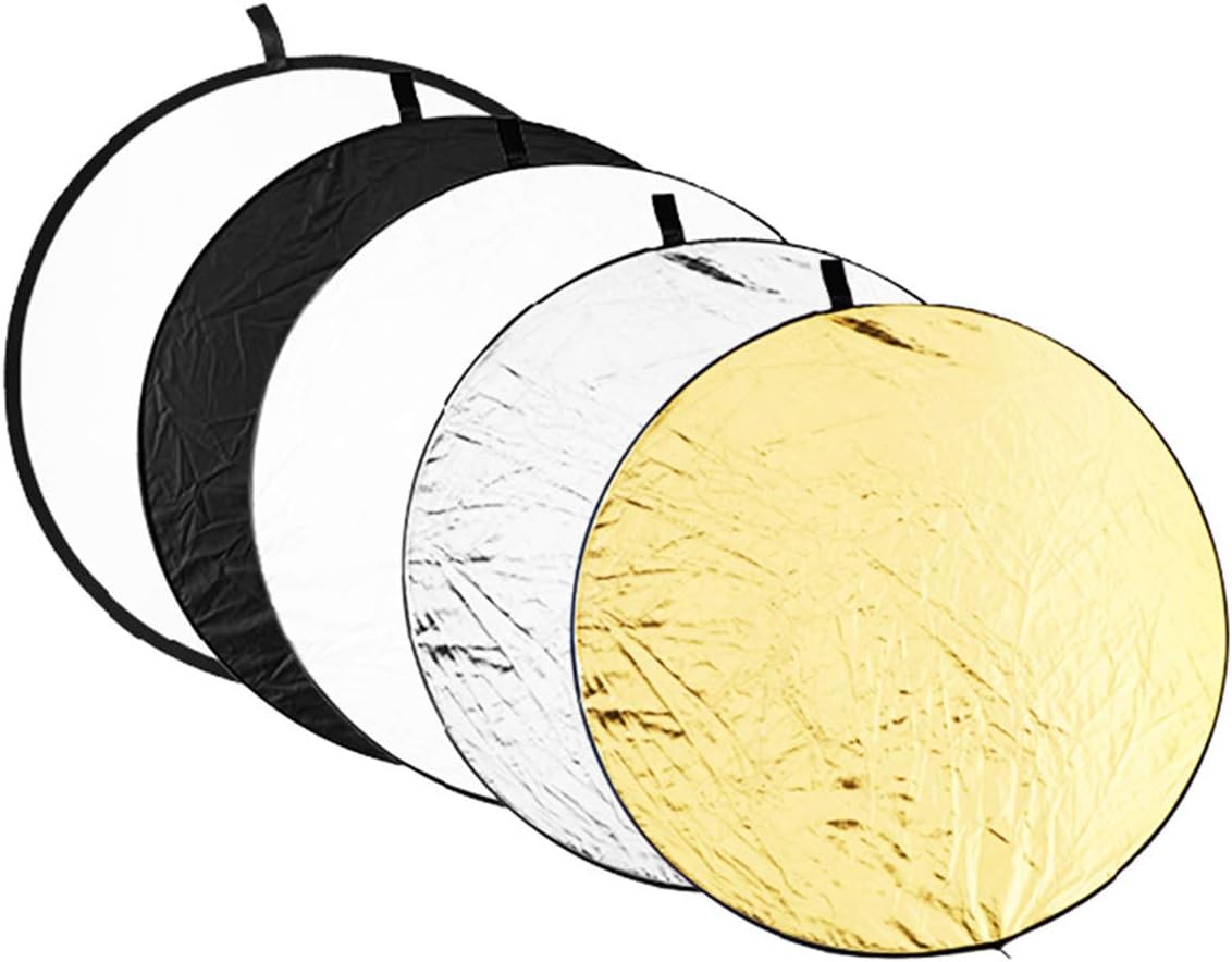 Reflectors Photo Studio Reflector Diffuser Kit Collapsible 5in1 Multi