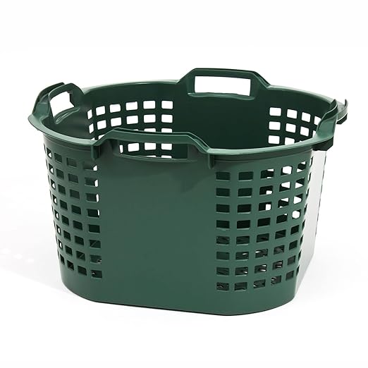 Plastic green garden basket with handles, 50 Ltr Amazon.co.uk Garden & Outdoors