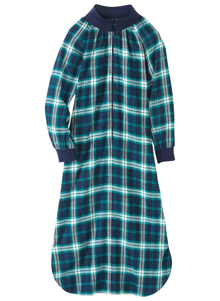 flannel muumuu