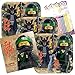 Lobyn Value Pack Lego Ninjago Party Plates and Napkins Serves 16 With Birthday Candles