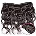 UNice Hair 18 20 22 24 inch Brazilian Body Wave Human Hair Weave 4 bundles 100% Real Unprocessed Virgin Brazilian Human Hair Extensions Natural Black Color