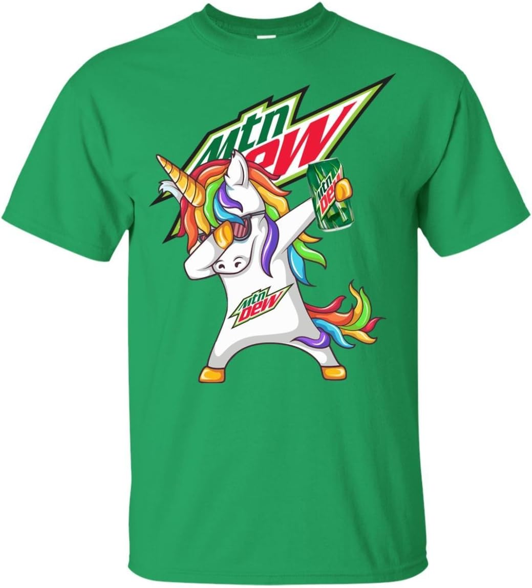 Mountain Unicorn Dabbing T-Shirt - Funny MTN Unicorn Shirt