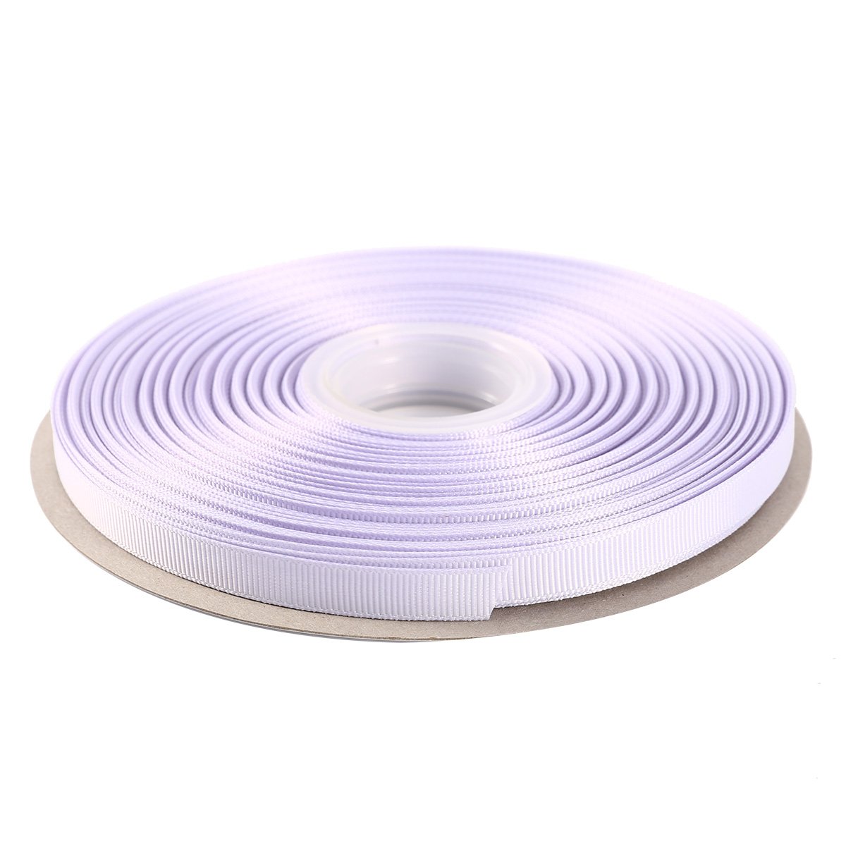 ITIsparkle 9mm Width (3/8") Grosgrain Ribbon 45 Meters (full reel) Crafts Gift Wrap Floristry - Lilac Mist Ribbon — image 1