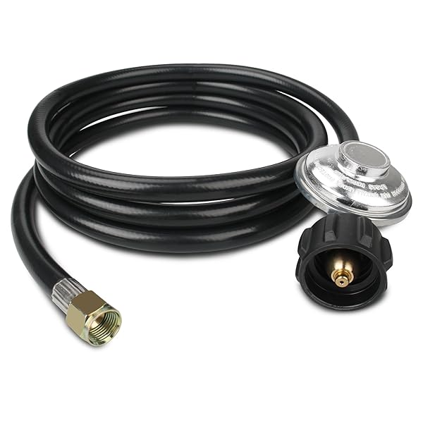 UNIVERSAL GAS GRILL REGULATOR AND HOSE – FIT...