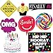 16th Sweet 16 Birthday Photo Booth Party Props - 40 Pieces - Funny 16th Birthday Party Supplies, Decorations and Favors