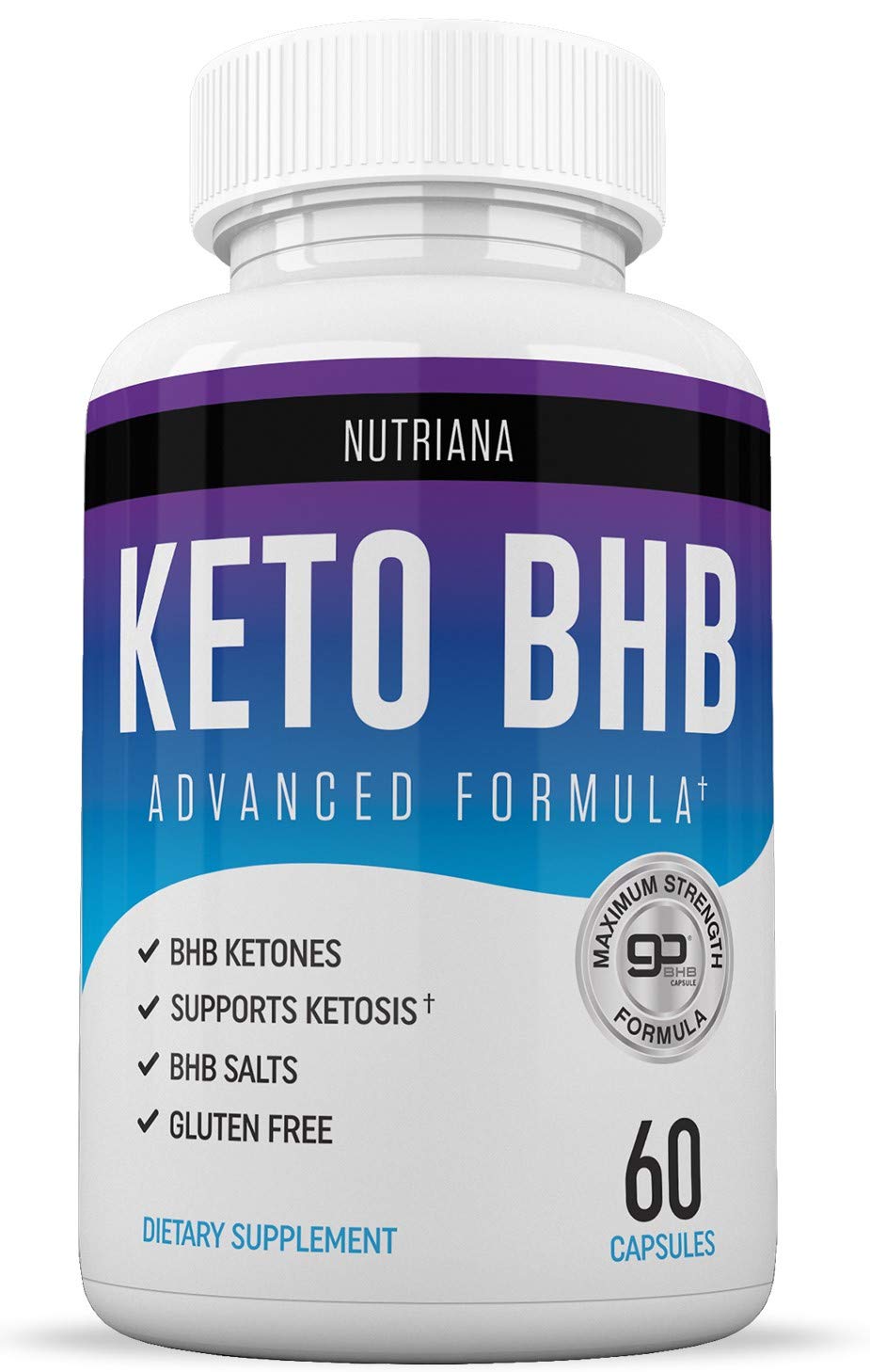 Nutriana Keto Diet BHB Pills Ketogenic Keto Pills for Women and Men Keto Supplement BHB
