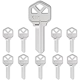 KW1 Blank Key Blanks, Pack of 10 Uncut Blank Keys