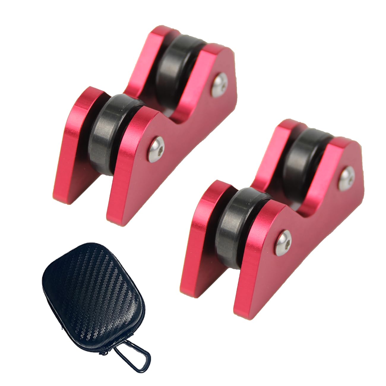 Wokyo 2pcs Billiards Cue Straightness Checker, Pool Billiards Cue Club Roller Straightness Checker Detector Straightening Tester Cue Repair Tool Cue Tip Shaper Inspect Tool