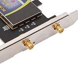 Zunate WiFi Card 1200Mbps PCIe AC WiFi 5.0 Bluetooth 4.0 Dual Band 2.4G 5G view 5