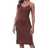 LB LIFEBEST Women's Full Slips Cami Long Spaghetti Strap Under Dress