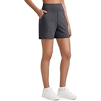 Pantalones Cortos Para Correr Mujer Baleaf - Cintura Alta, 7 Pulgadas, Con Bolsillo Con Cremallera, UPF 50+