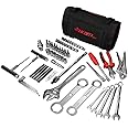Boxo USA Adventure Motorcycle Tool Kit - 40-Piece Compact Tool Roll for Dual Sport & Adventure Bike