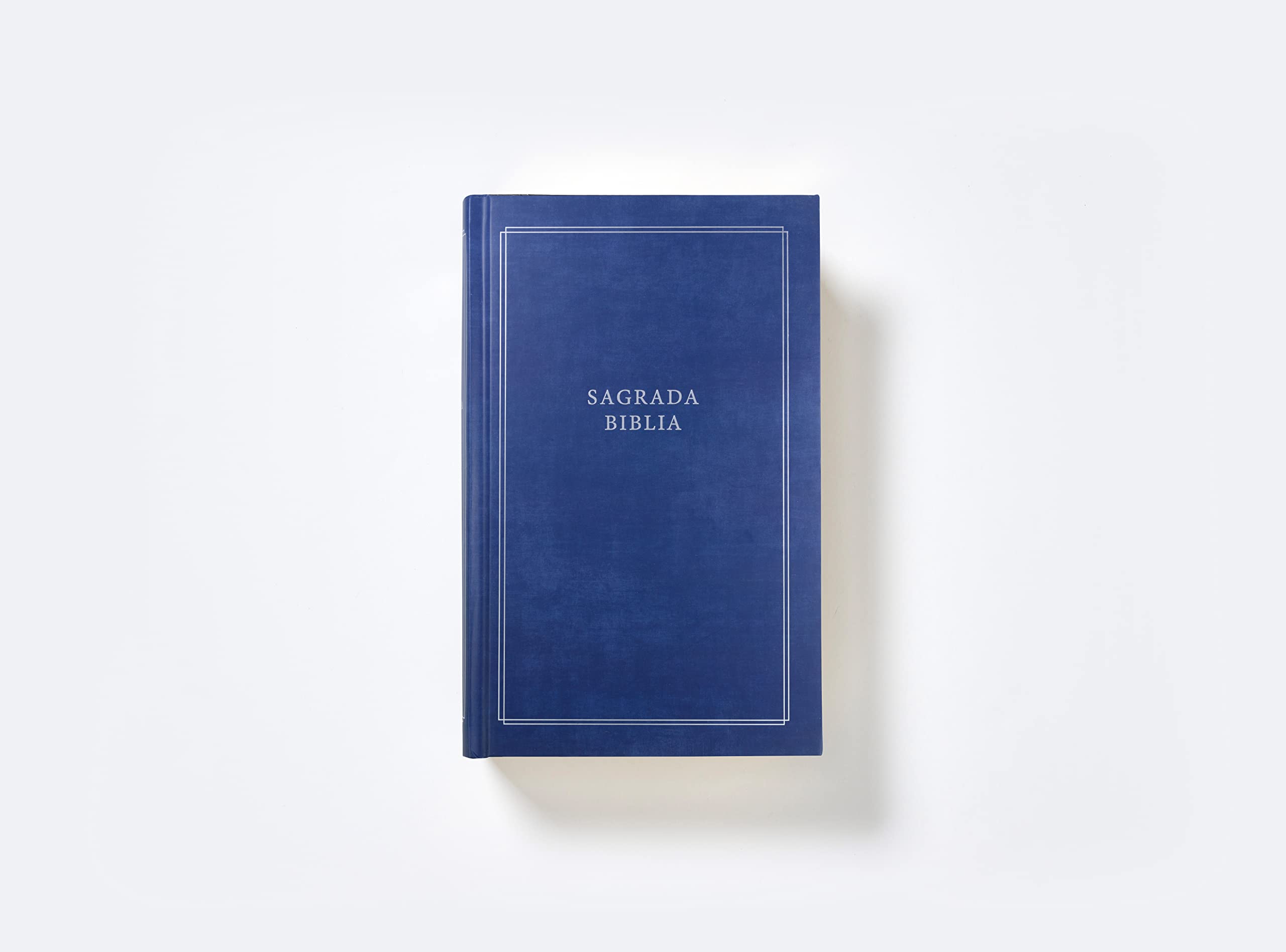 Biblia Católica, Tamaño personal,Tapa dura, Azul, con Índice, Comfort Print (Spanish Edition) Biblia Católica, Tamaño personal,Tapa dura, Azul, con Índice, Comfort Print (Spanish Edition) Hardcover