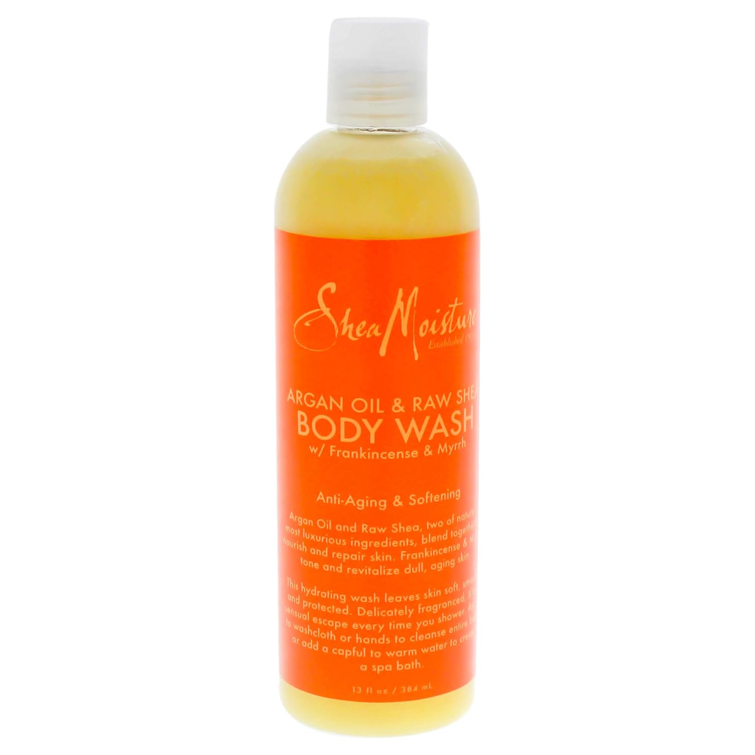 Shea Moisture Argan Oil and Raw Shea Body Wash, 13 oz Amazon.co.uk