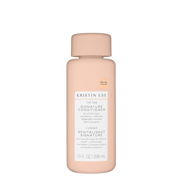 KRISTIN ESS HAIR THE ONE SIGNATURE CONDITIONER FOR DRY DAMAGED HAIR – MOISTURIZES, SMOOTHS, DETANGLES + SOFTENS HAIR – SULFATE FREE, COLOR + KERATIN SAFE, 10 FL. OZ.