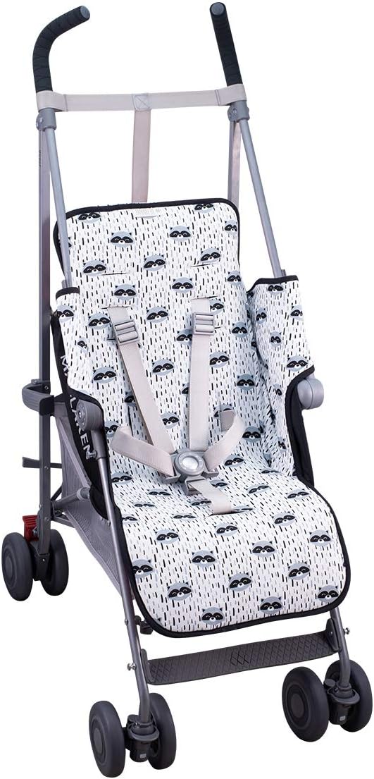 Janabebe Cover for Maclaren Quest Tecno and Triumph Pushchairs Raccoon - Image 3
