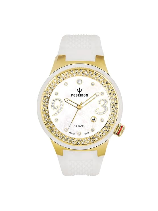 Kienzle Damen-Armbanduhr POSEIDON Lady Analog Quarz Silikon K2112024023-00425