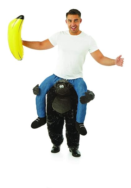 Fun Shack Herren Costume Kostüm, Gorilla Lift Me Up, Einheitsgröße