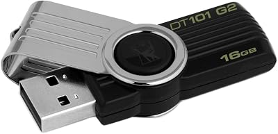 Kingston DataTraveler 101 G2 16GB USB 2.0 Flash Drive Black