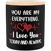 Valentines Day Couple Gifts for Him Men, 10oz Lavender Scented Anniversary Candle for Husband Boyfriend, Romantic Wedding I Love You Gifts for Her, Christmas Birthday Girlfriend Wife Gift Ideas