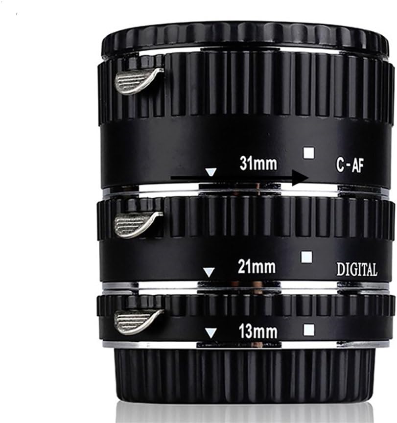Autofocus Macro Extension Tube Set for Canon EF/EF-S Lenses, Canon EOS DSLR Cameras 5D Mark II, 5D Mark III, 5D, 6D, 7D, 60D, 70D, 600D, 650D, 700D, 100D