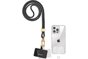 SENLLY Phone Lanyard with Ultra Thin Patch, Original Minimalist Design Neck Strap Compatible All Smartphone