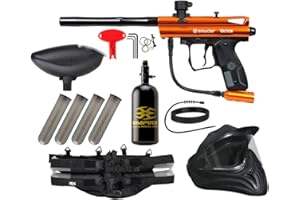 Action Village Kingman Spyder Victor Legendary Paintball Gun Package Kit