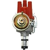 Kuhltek Motorwerks 0231170034 Vacuum Advance Distributor for VW Beetle | Smooth advance curve heavy duty ignition points includes cap rotor O-ring. Compatible with Beetle Bus Kombi Squareback