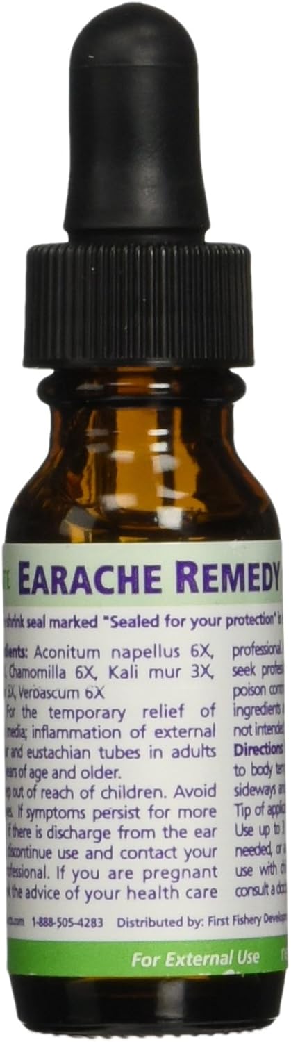 Seagate Products Homeopathic Olive Leaf Extract Earache Remedy 0.5 oz (Pack of 1): Health & Personal Care