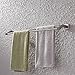KES Towel Bar, Bathroom Shelf Double Rod 24 Inch Brushed SUS 304 Stainless Steel Wall Mount Rack Contemporary Style, A2202-2