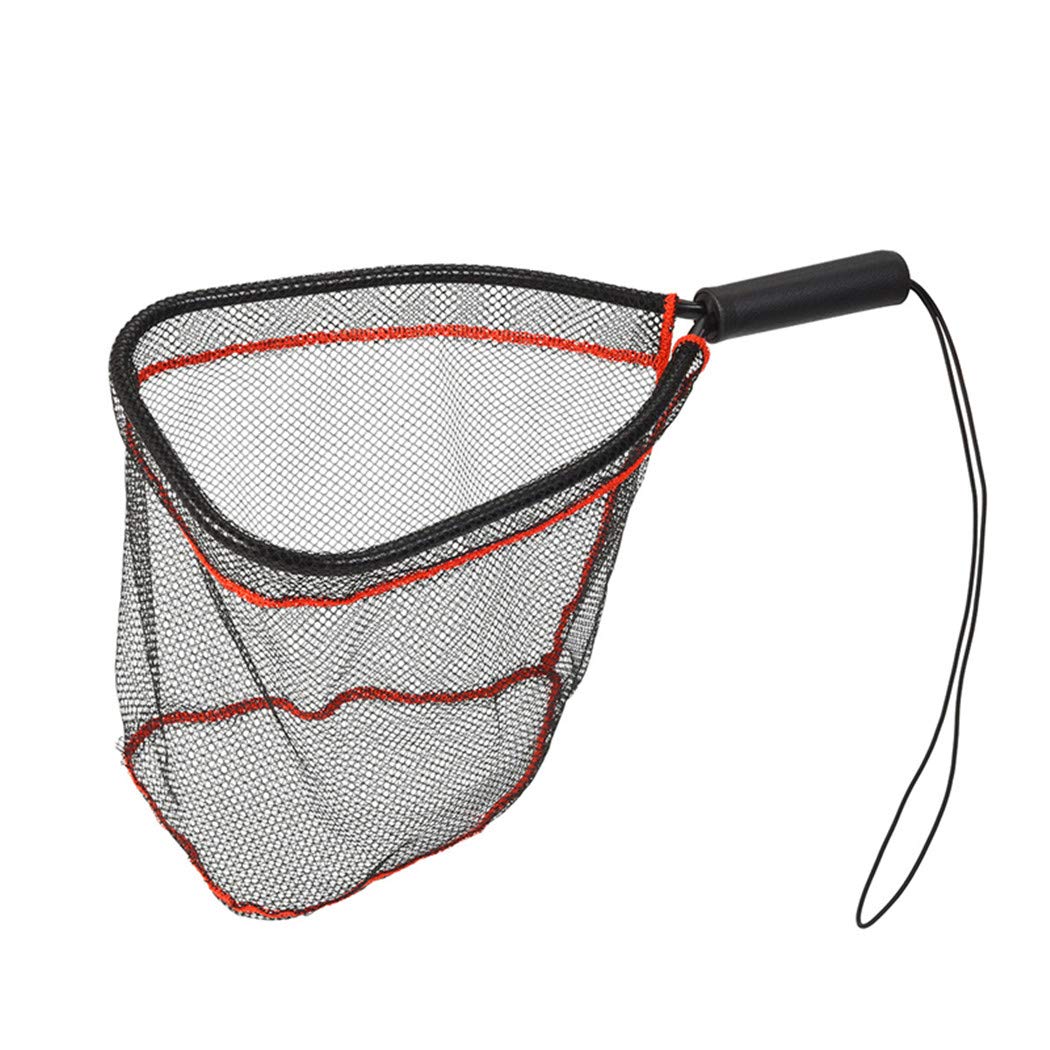 Toasis Fly Fishing Landing Net Nylon Mesh Trout Bass Catch and Release Dip Net