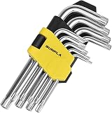 Gunpla Hex Key Set Torx End Short Arm Wrench 9pcs T10-T50 Case view 7
