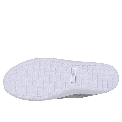 puma vikky platform silver