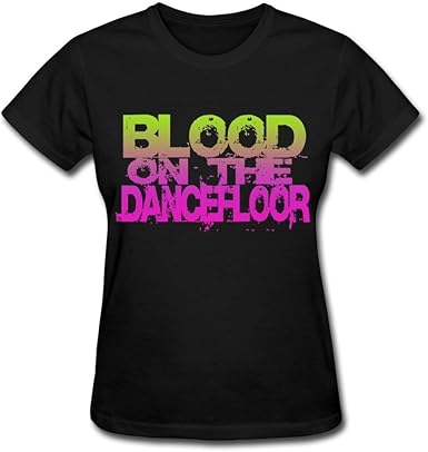 Amazon Com Jiayuhua Women S Blood On The Dance Floor Logo T Shirt