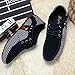 QIDIANTRADE Men's Fashion Casual Boat Gommino Shoes, Lace up Suede Sneaker, Breathable Slip.