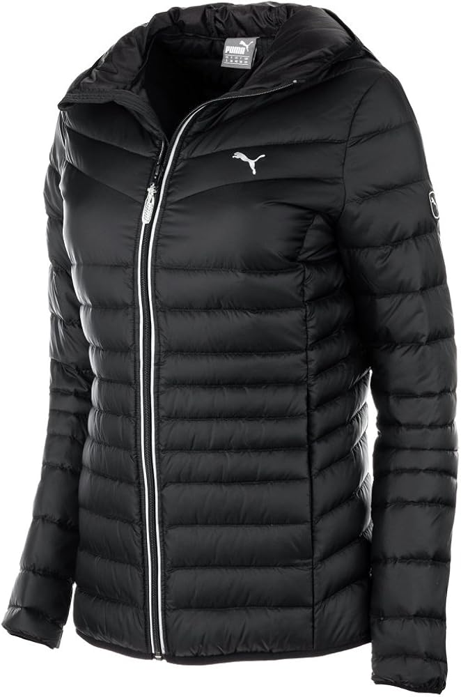 Puma Damen Jacke Active 600 Packlight Hooded Down Jacket W, Black, XXL