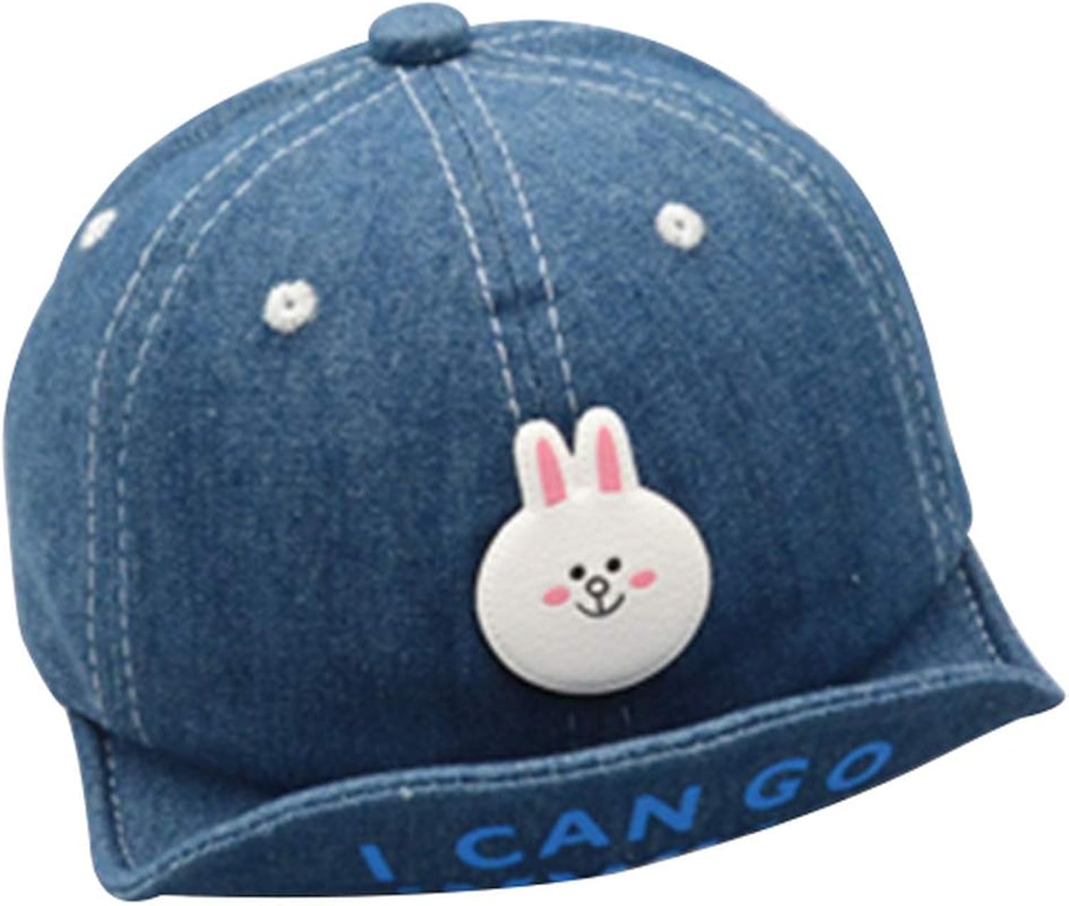 denim baby hat