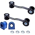 KDSA Front Sway Bar Link and Bushing Kit for Jeep Liberty 2002 2003 2004 2005 2006 2007, K7391 K200161 Front Stabilizer Bar Link and Stabilizer Bar Bushing Kit- 4pc Set