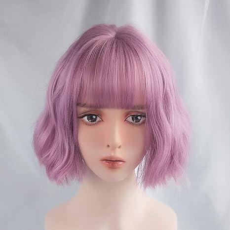 Amazon Co Jp パープルウィッグ女性ショートヘアクール でハンサムなカラーネットセレブアンカーファッションナチュラルヨーロッパとアメリカのトレンディな新しいヘアセット ホーム キッチン Amazon Co Jp パープルウィッグ女性ショートヘアクール でハンサムなカラーネットセレブアンカーファッションナチュラルヨーロッパとアメリカのトレンディな新しいヘアセット ホーム キッチン