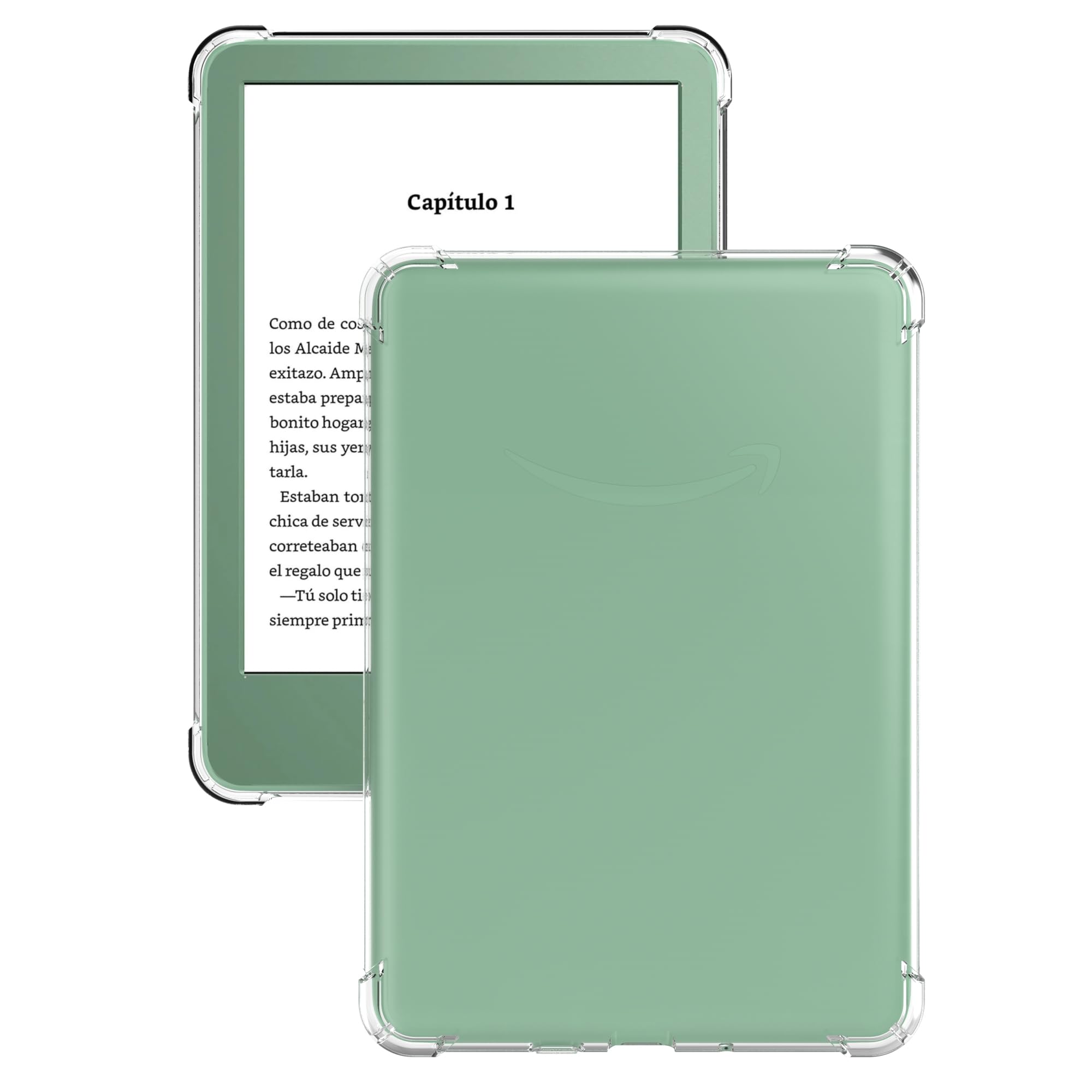 Clear Case for 6.0 inch Kindle Basic 11th Generation 2024 & 2022 Release 6