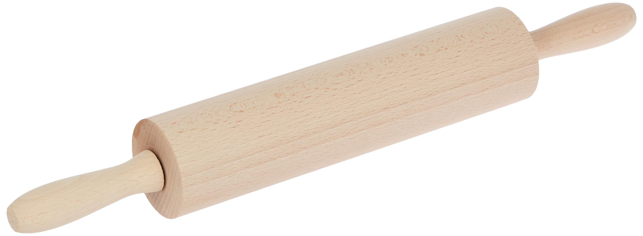 KitchenCraft Revolving Wooden Rolling Pin, 44 cm (17.5")