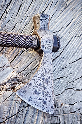 16-17th C. Middle Eastern original hatchet, Viking battle axe, Collectible ancient Cossacks axe, Ancient weapon, Rare authentic battle axe - Thumbnail 5
