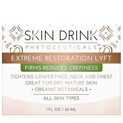 Extreme Restoration Lyft Neck Firming Cream-Tighten jaw line, reduce appearance of crepey &ldquo;turkey neck&rdquo; &amp; reduce wrinkled skin on your chest. Contains: PROGELINE, IDEALIFT, ESSENSKIN, UPLEVITY