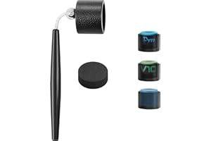 zunzingy TAOM Chalk Holder, Pool Chalk Holder, Pool Cue Chalk Holder, Billiards Accessories and Equipment for TAOM V10 Chalk, TAOM Pyro and Generic Cue Chalk as Pocket TAOM Round Chalk Holder