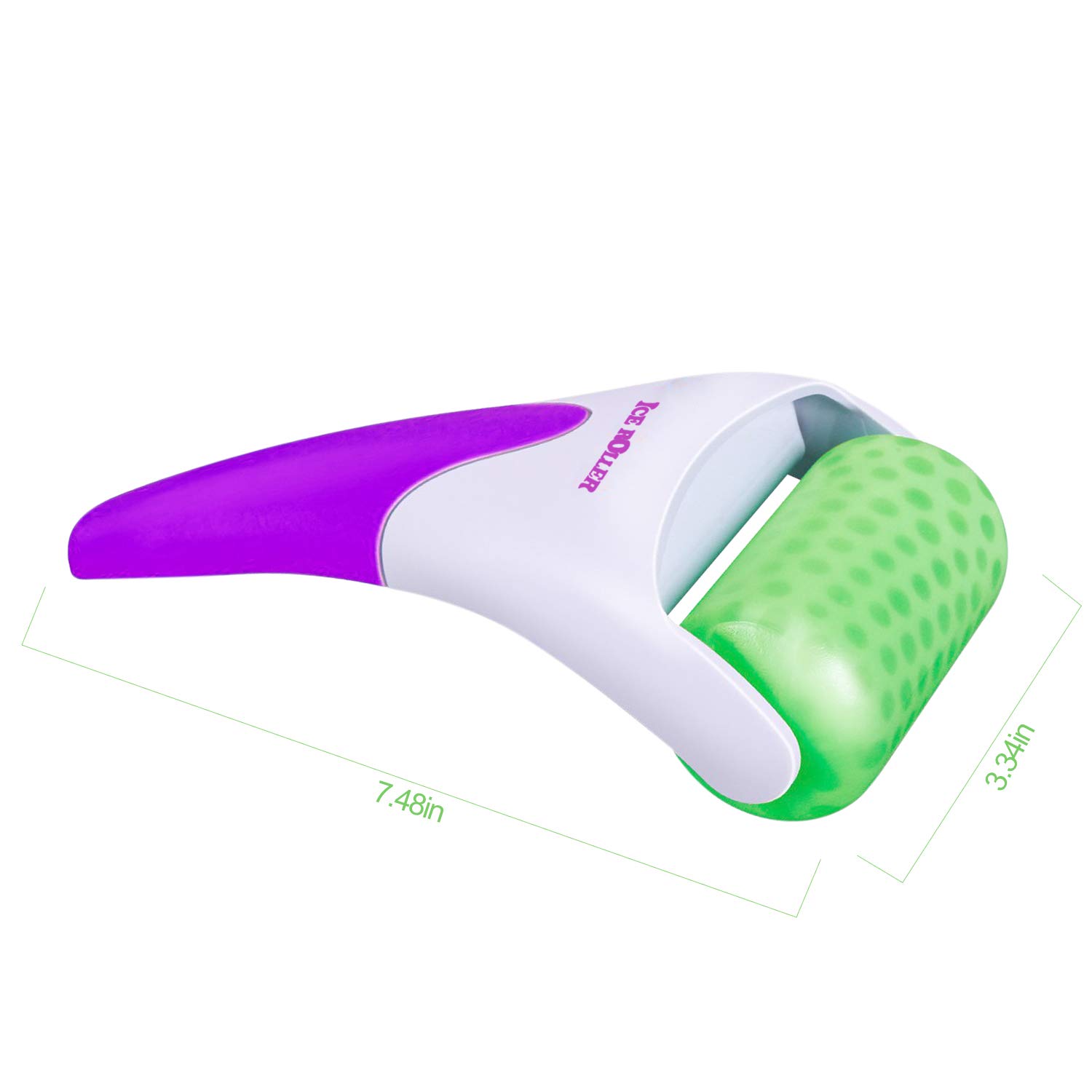 Fronnor Ice Roller for Face,Eyes,Mothers Day Gifts Idea,Therapeutic Cooling to Tighten Brighten Complexion and Reduce Wrinkles,Massager Under Eye Puffiness,Migraine and Pain Relidf (Purple): Beauty