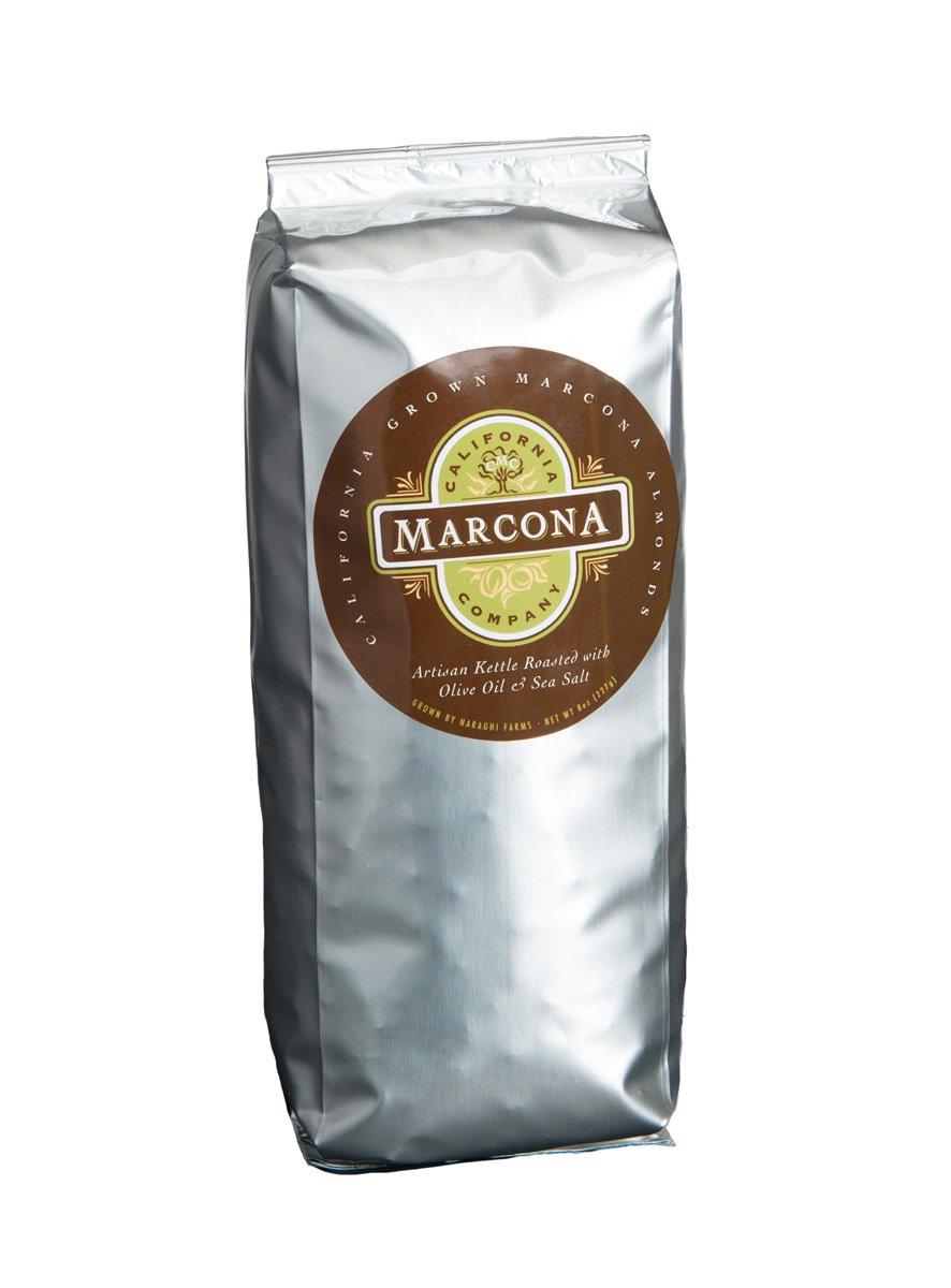 Kirkland Marcona Almonds, Roasted and Seasoned with Sea